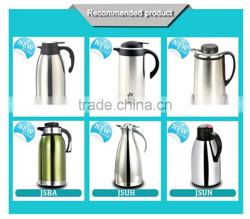 Professional hotel use stainless steel antique vacuum flask hotel use water jug(JSBW)