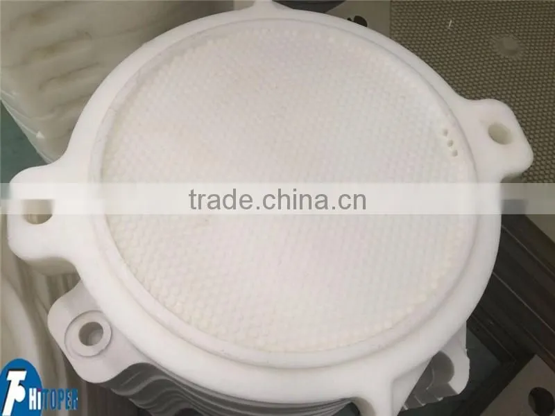Filter plate for chamber fitler press, high pressure and wear resistence filter plate