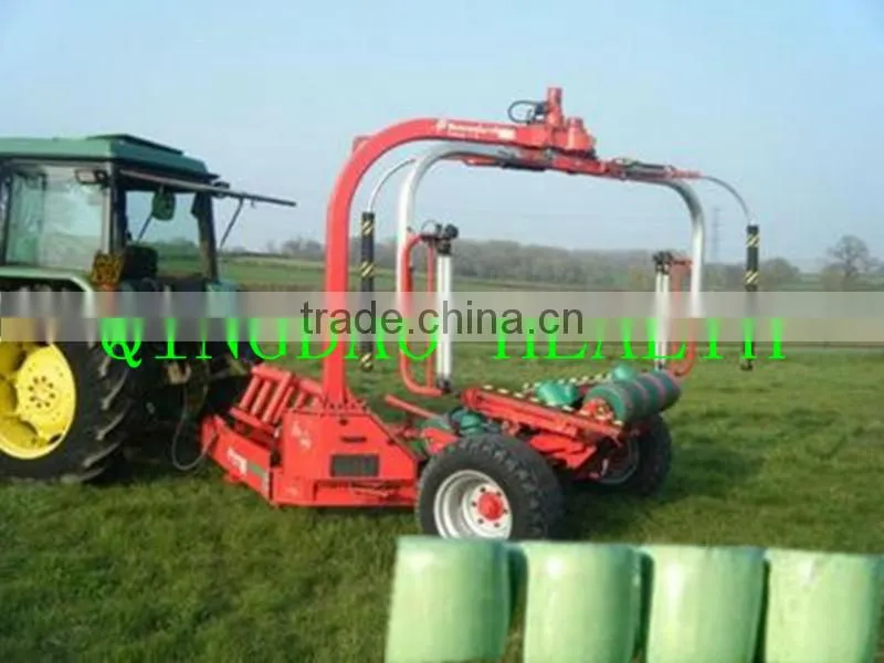 agriculture used black blown silage stretch film