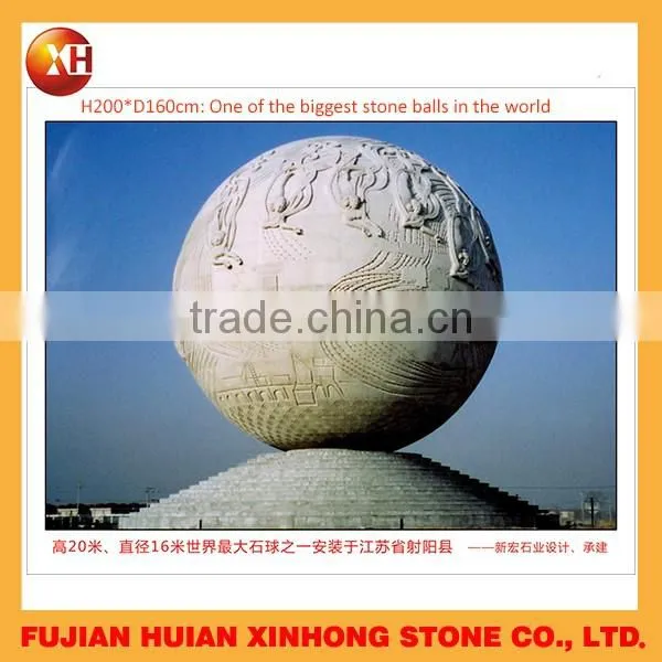Granite stone balls carving