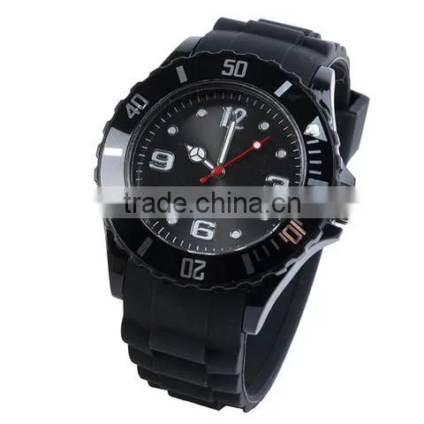 New arrival pop christmas promotion gift waterproof silicone wrist watch