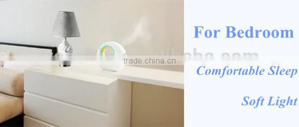 Hot Sale Eco-friendly 180ml long timing electric ultrasonic air freshener with LED Tubes