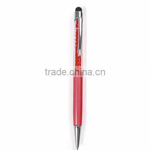 shiny bling ballpoint pen with screen touch