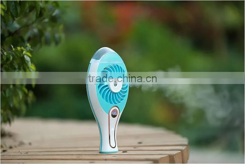 USB Charge Mermaid Handheld Air Fan, Mini Calleidic Fan For Female