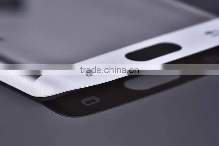 3D Curved 9h hardness Tempered Glass film Screen Protector for Samsung S6 Edge/Plus
