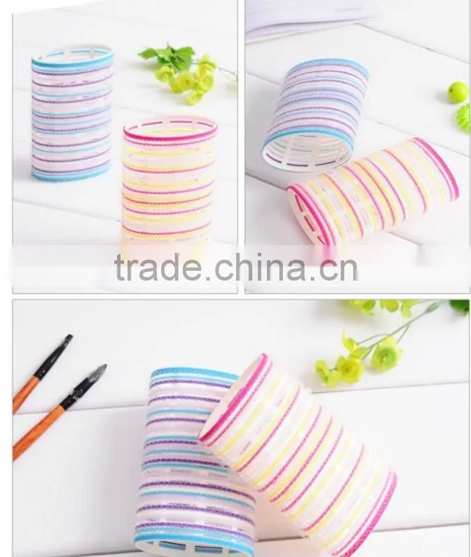 Supply fashion plastic hair roll small order