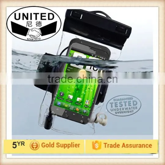 5.7 Inch Waterproof PVC Diving Bag Underwater Pouch Case For galaxy s5 For galaxy note 3 2 s4 fit for s6/s6 edge