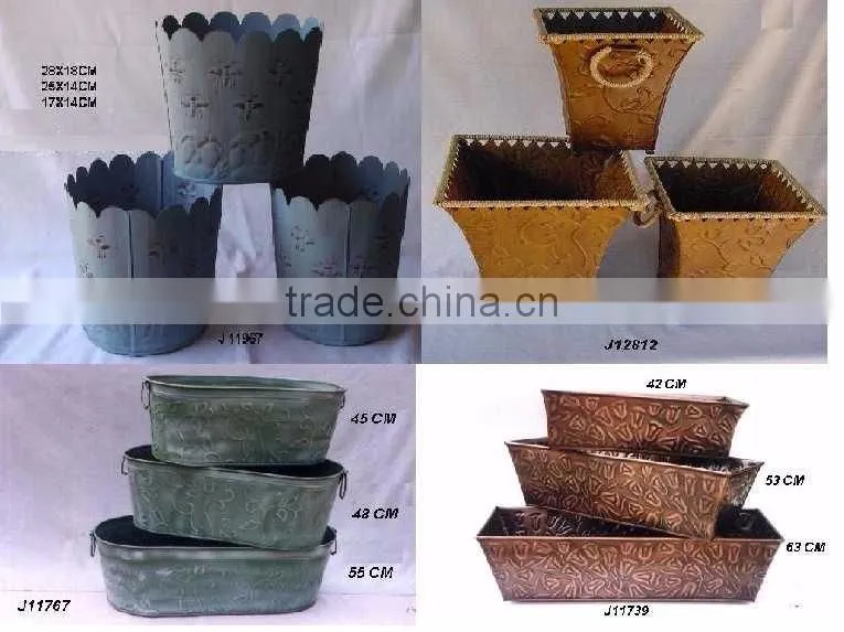wholesale metal planters