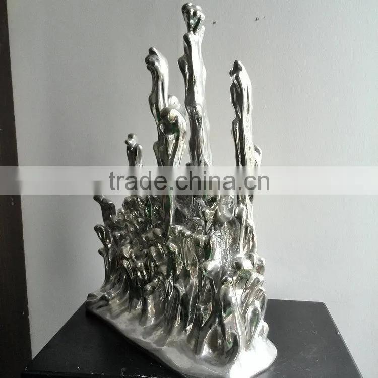 FRP sea grass statue