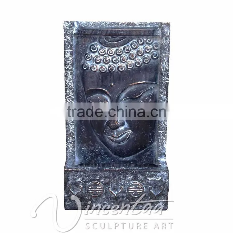 Buddha wall fountain for home decor VMF-N039C