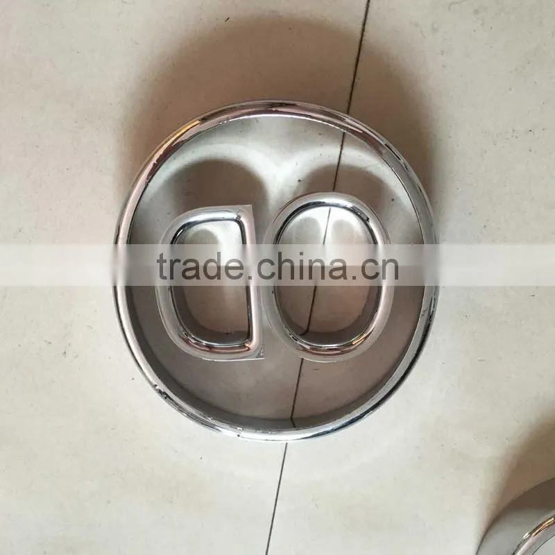 vacuum blister thick round shape plastic plated parts