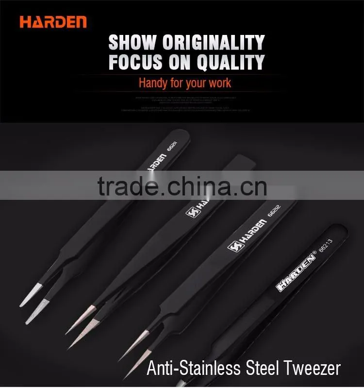 Professional Sharp Nose Anti-Static Stainless Steel Tweezer