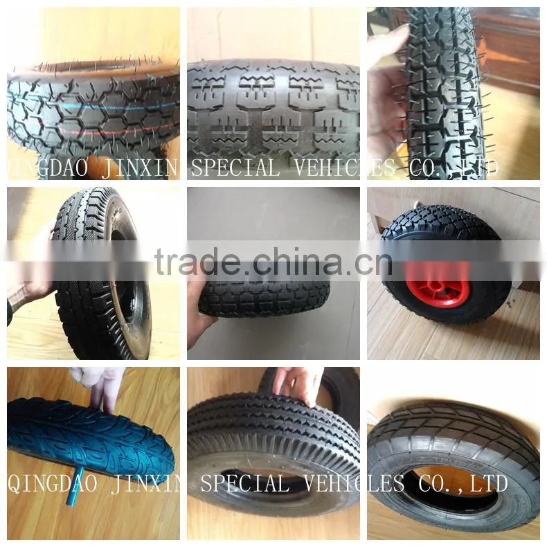 Diamond pattern wheelbarrow tyre 4.80/4.00-8