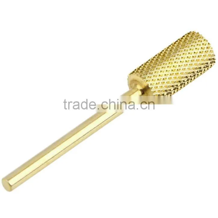 1 pc Durable Cylinder Carbide File Nail Drill Strong Bit for Nail Art Manicure DIY Rechargeable Nail Drill Bits