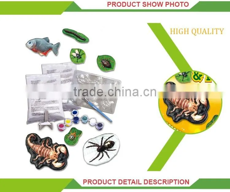 Funny craft kits for kids diy painting insects