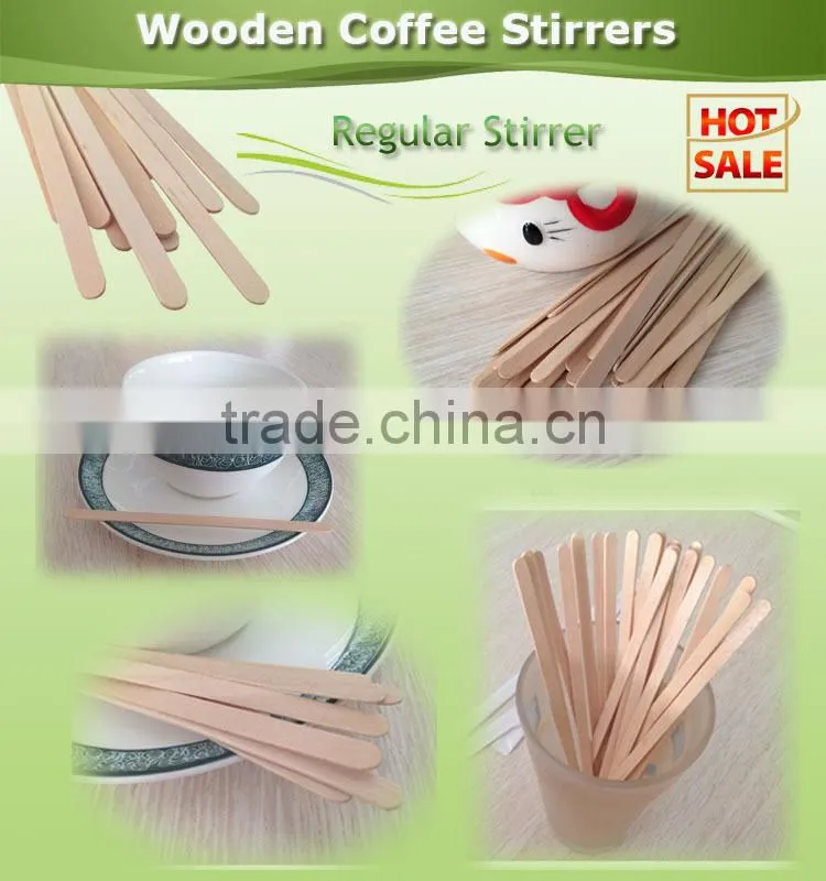 direct manufactuirer disposable wooden coffee stirrer sticks