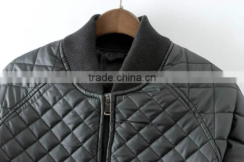 Custom Design Women Nylon Winter Bomber Jacket Custom Logo Quilted Bomber Jacket For Women