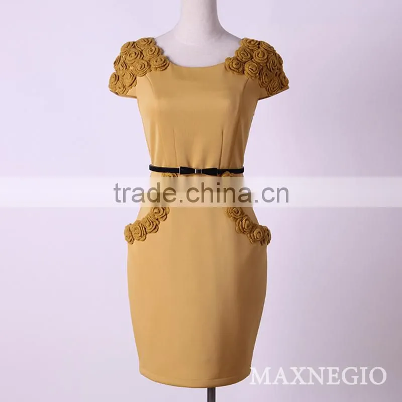 High quality clothing factories in china elegant OEM Service fashion dress