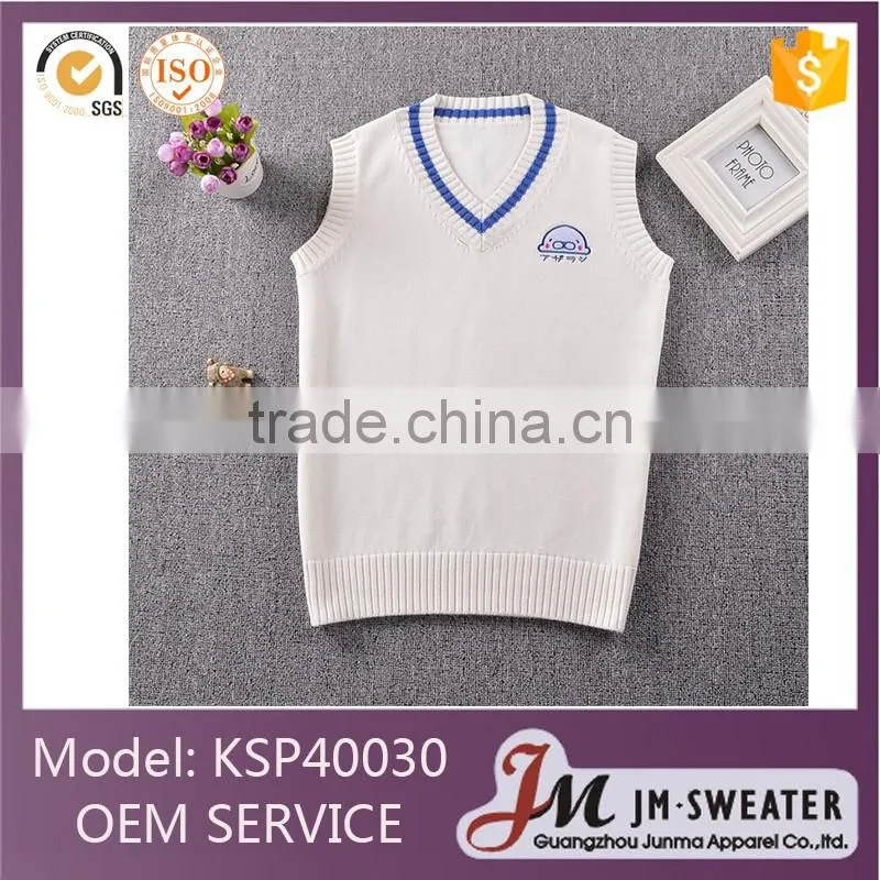 Sweater vest kindergarten boys school preschool uniform
