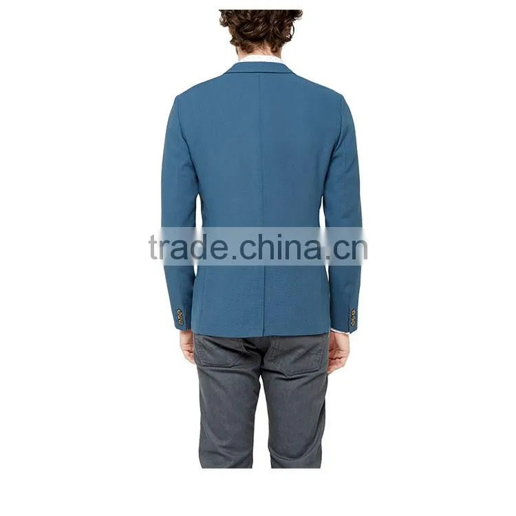 2017 Trending Products Half Lining Polyester Viscose Fashion Office Custom Man Simple Suit Designs