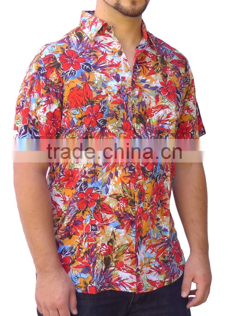Beach shirt, mens beach shirt, china shirt factory