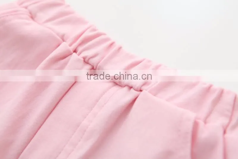 hot shorts girls ruffle leggings baby girls summer pants, solid color children flounced shorts