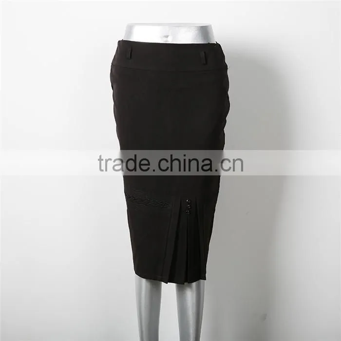Latest fashion high waisted ladies short skirt designs