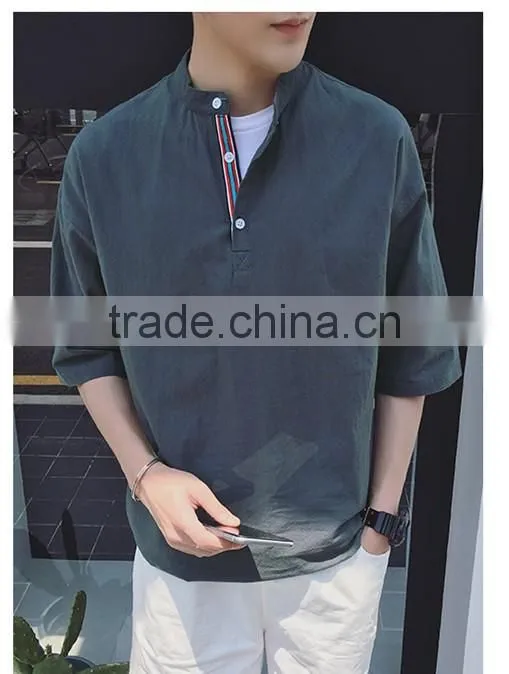 The small pure and fresh temperament collar color bar