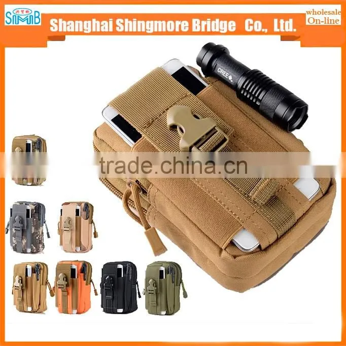 high quality outdoor waterproof waist Tactical pockets cheap wholesale