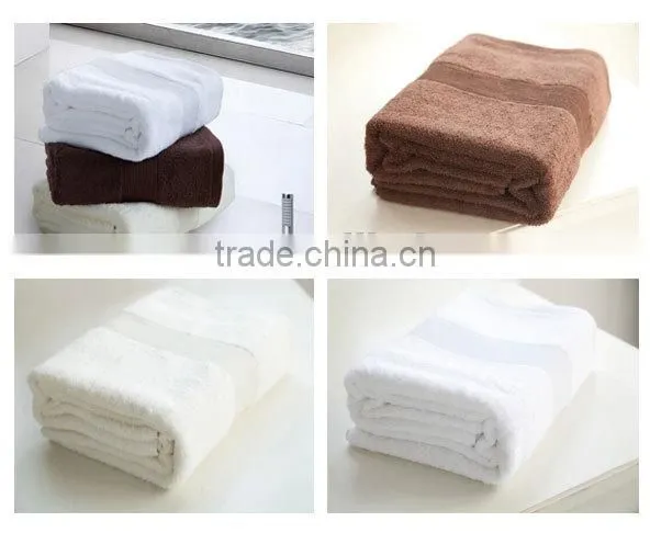 bath towels 100% cotton luxury plushy commercial hotel towels