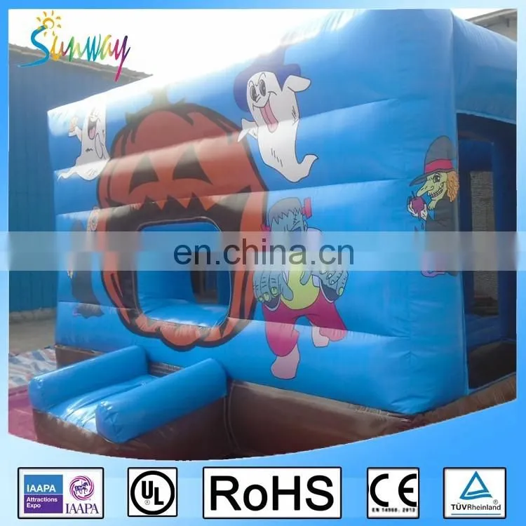 Sunway Cheap Castle Bounce House Inflatable Halloween Haunted House