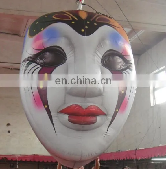 Customized Inflatable Gas Mask Replica for Holloween Decoration
