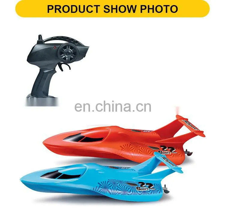 hot sale 4 channels racing boat work in water remote control boat for adults