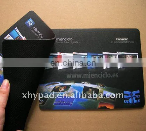 Custom design sublimation printed gaming mouse pad oem