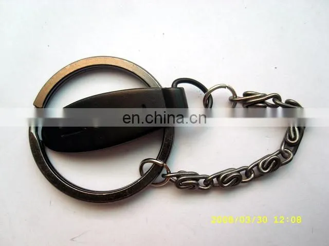 Wholesale Indian Gold Chain Keychain Tag with Customized Logo