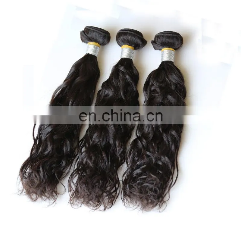 Alibaba wholesale virgin natural human hair bundles weaving for USA women