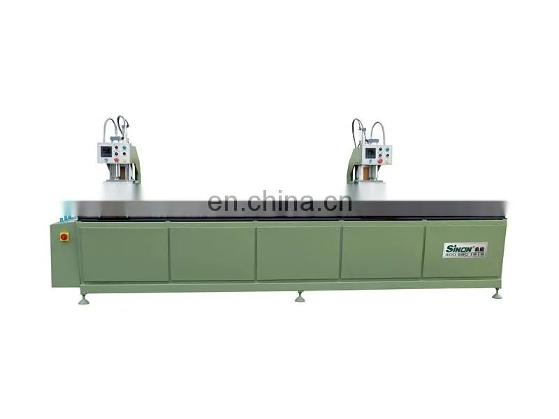 upvc window double head welding machines for production of pvc windows
