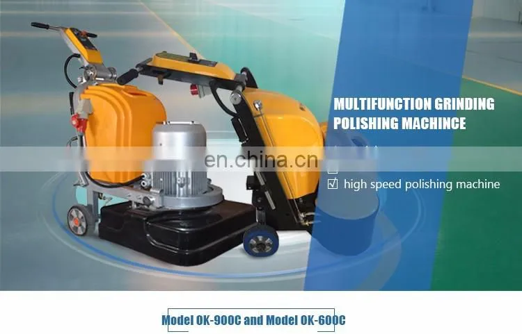 Used floor polishing machine concrete grinder with high quality
