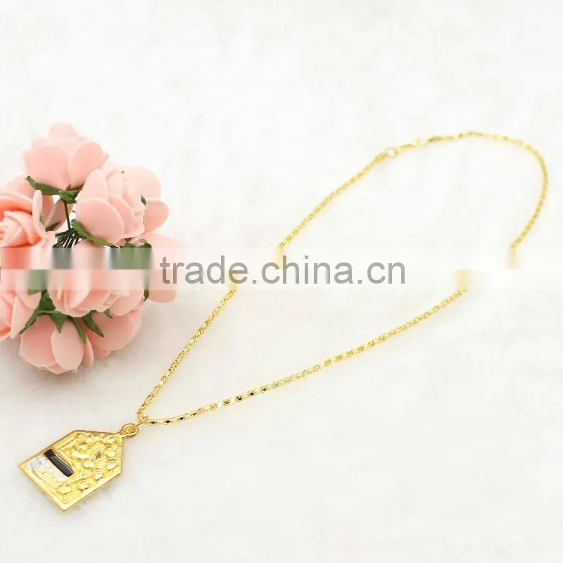 Religious Plated Metal cross pendant