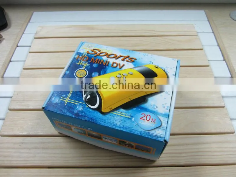 720P waterproof sport hd mini dv