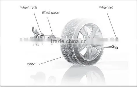 aluminum wheel adapter spacers