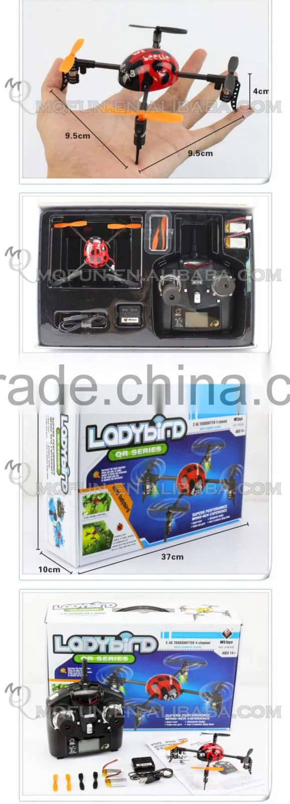 Mini Qute RC remote control flying 4 channel Q 2.4G Mini Quadcopter Headless mode 3D tumbling Educational electronic toy NO.V939