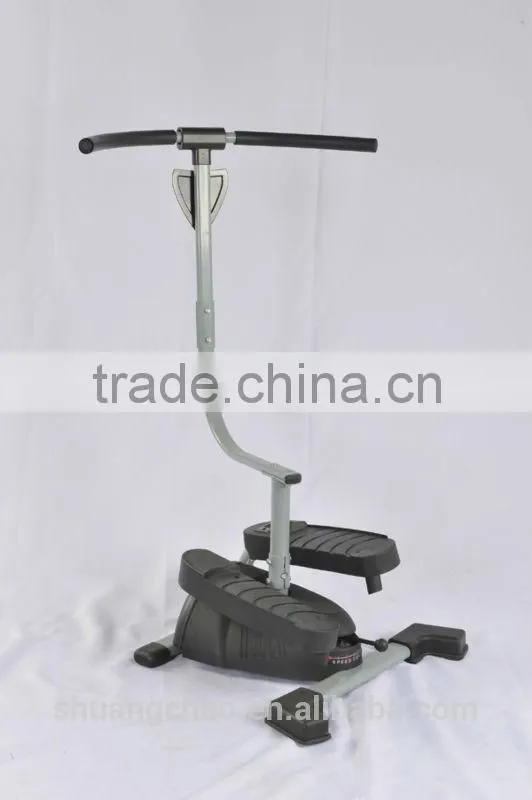 Home used Fitness Twist Stepper With Handle Bar