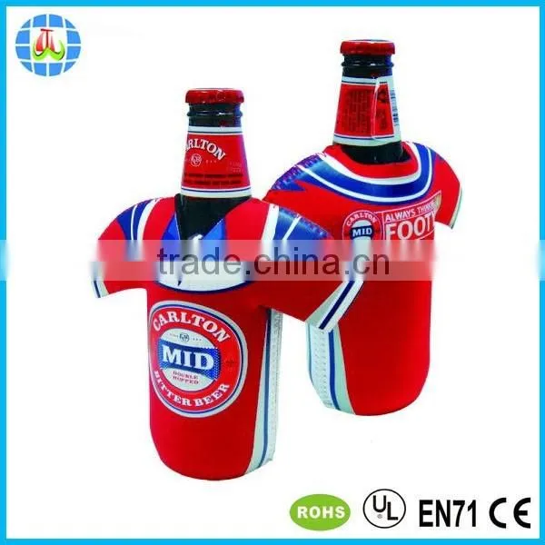 6 pack neoprene can cooler for travel picnic