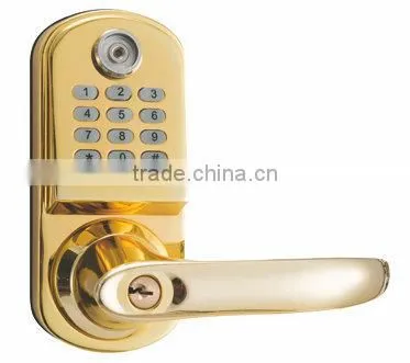 OSPON entrance combination door lock,gold color