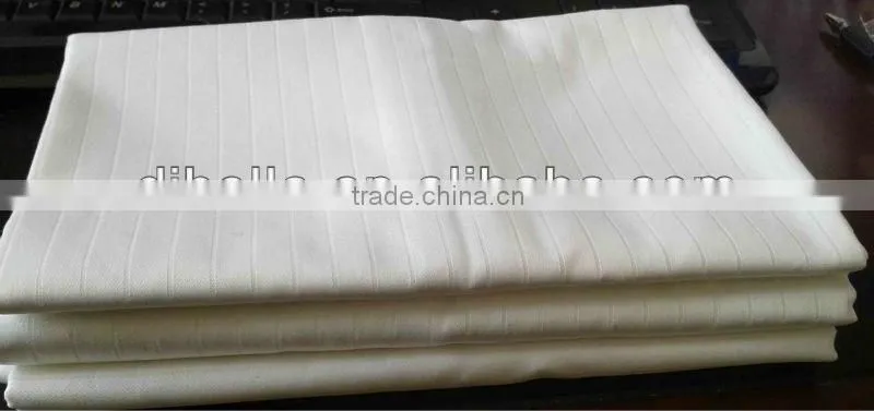 White flat sheet for hotel and hospital use/cotton/polycotton