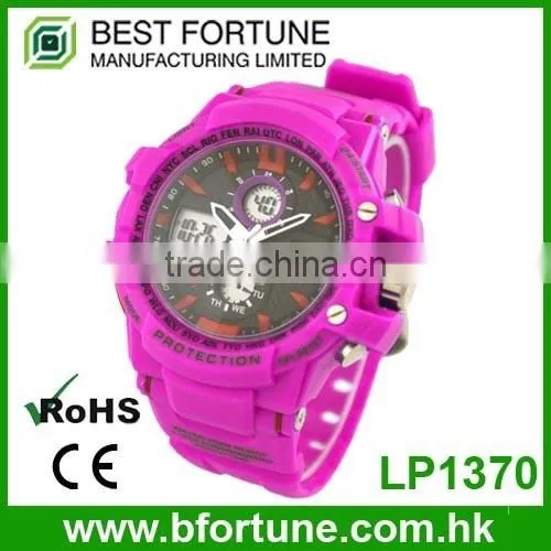 LP1369 Hot sale big face water resistant digital watch parts