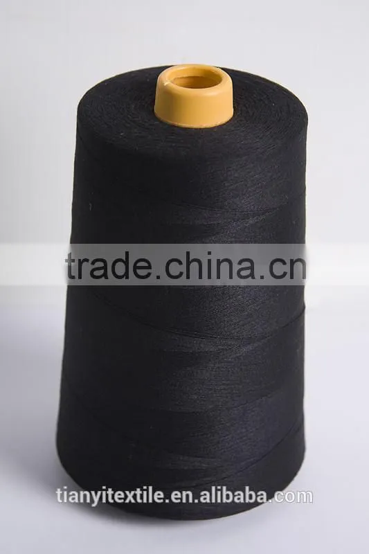 100% spun polyester yarn