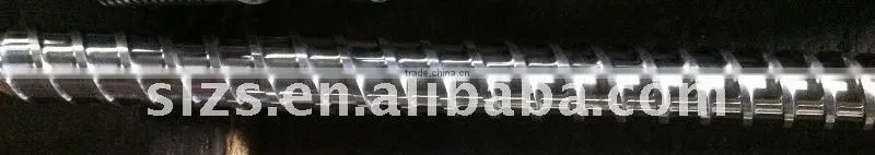 Single screw barrel for blowing moulding machine