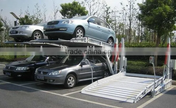 two layers Car Lift parking